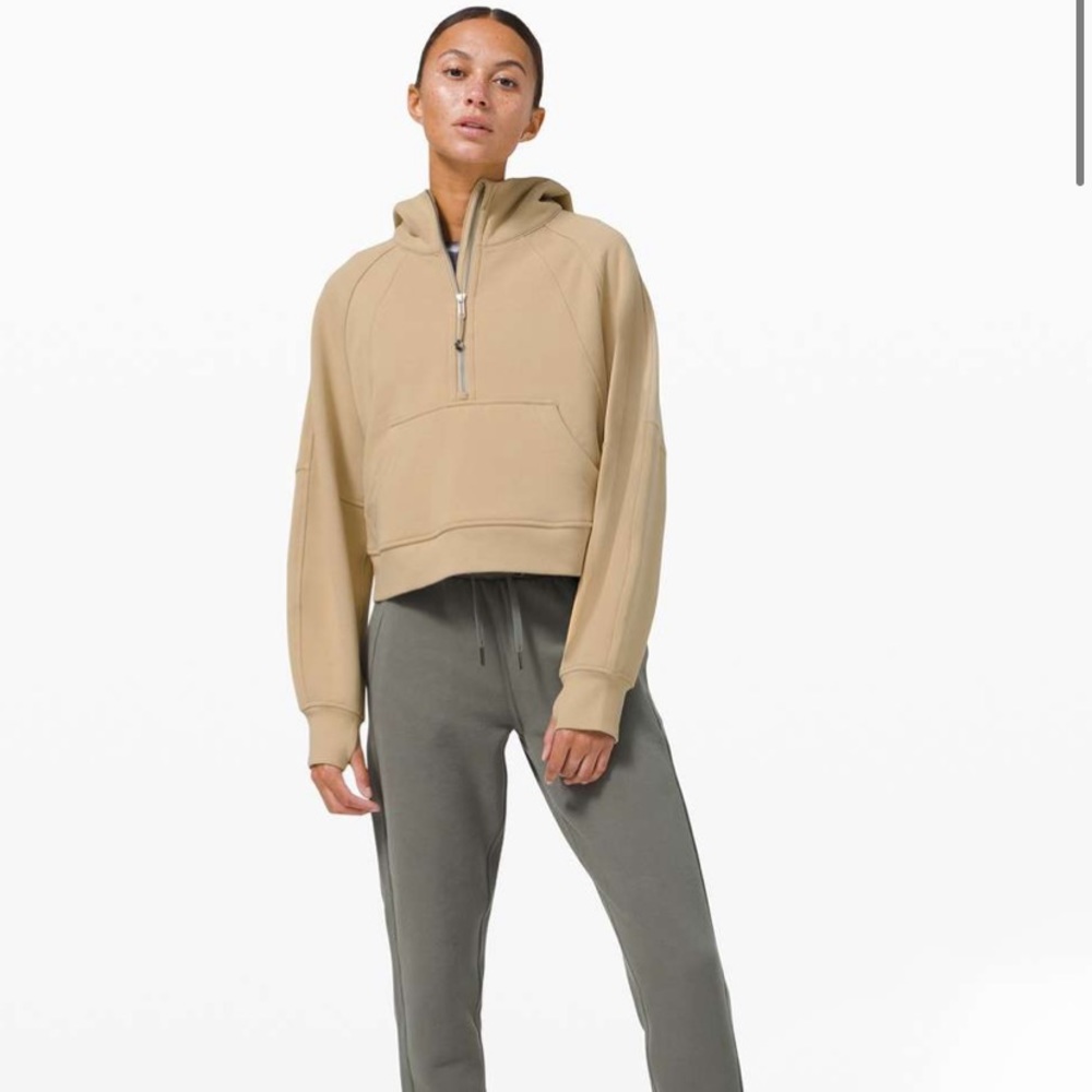 Lululemon Oversized Scuba 1/2 Zip Trench M/L NWT